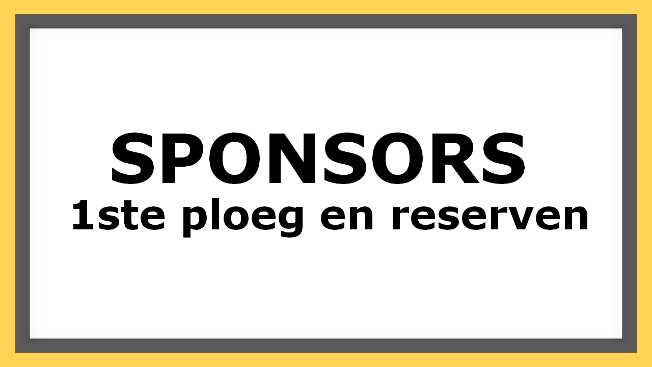 Kader Tekst Sponsering